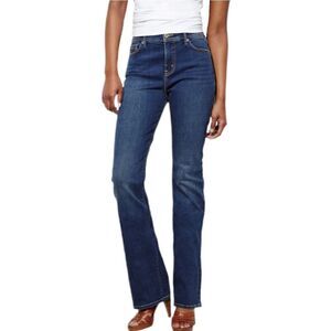 Levi's 512 Perfectly Slimming Straight Leg Denim Jeans Plus Size 14S